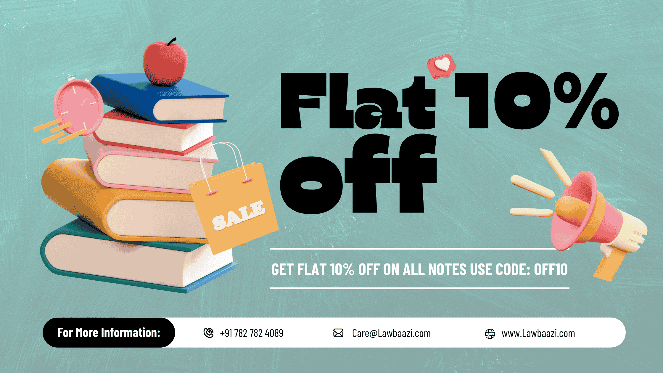 Get 10% off all on notes www.Lawbaazi.com